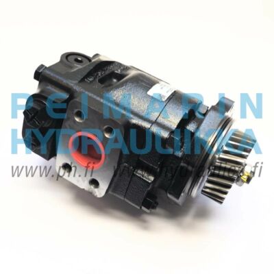 246540 MANITOU HYDRAULIPUMPPU / CAST IRON BODIED SINGLE GEAR PUMP WITH INBUILT FLOW VALVE & RELIEF VLAVE FOR FORKLIFT